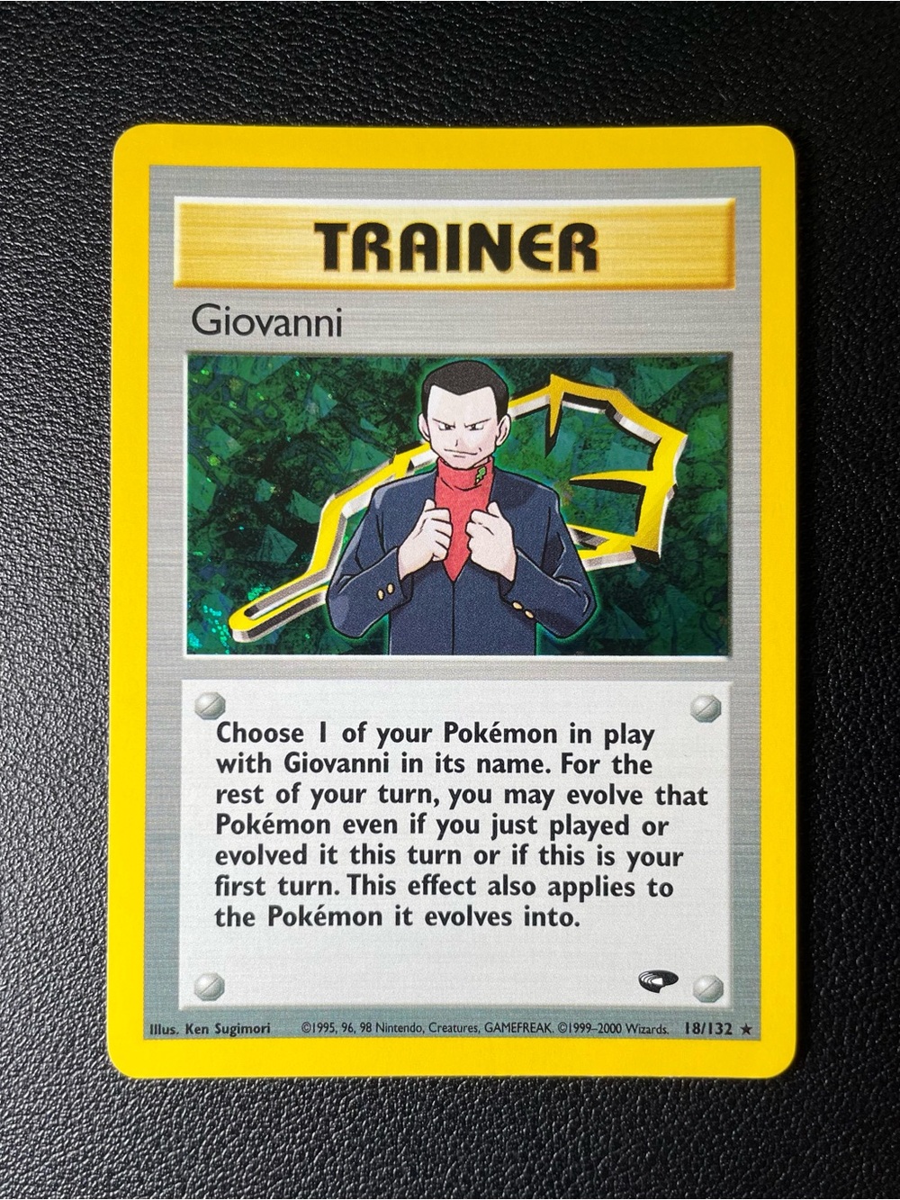 Giovanni #18/132/Pokemon Gym Challenge